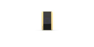 Hogar Controls - Prima 1-Touch Switch - Black and Gold Front