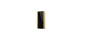 Hogar Controls - Prima 1-Touch Switch - Black and Gold Right