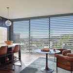 Hunter Douglas Pirouette Clearview with PowerView - Satin, Kitchen