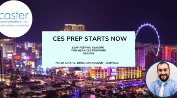 CES prep starts now