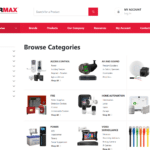 AlarMax E-Commerce Site - Browse